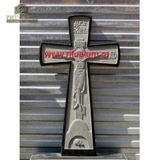 Крест из гранита резной — ritualum.ru