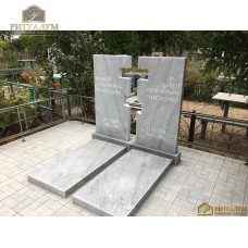 Памятник из мрамора - Воздушный крест 71 — ritualum.ru